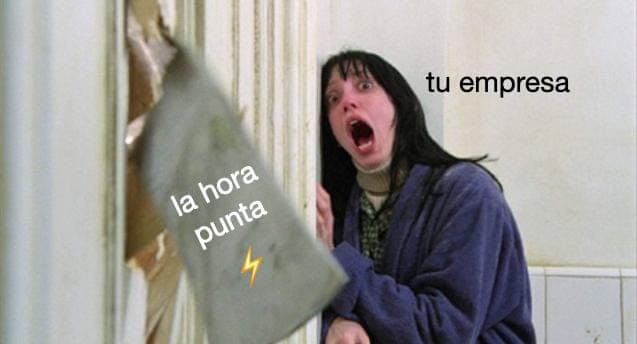 Imagen destacada del artículo: ⚠️ La temida Hora Punta  ¡El momento en que tu factura sube a las nubes! ☁️💸
